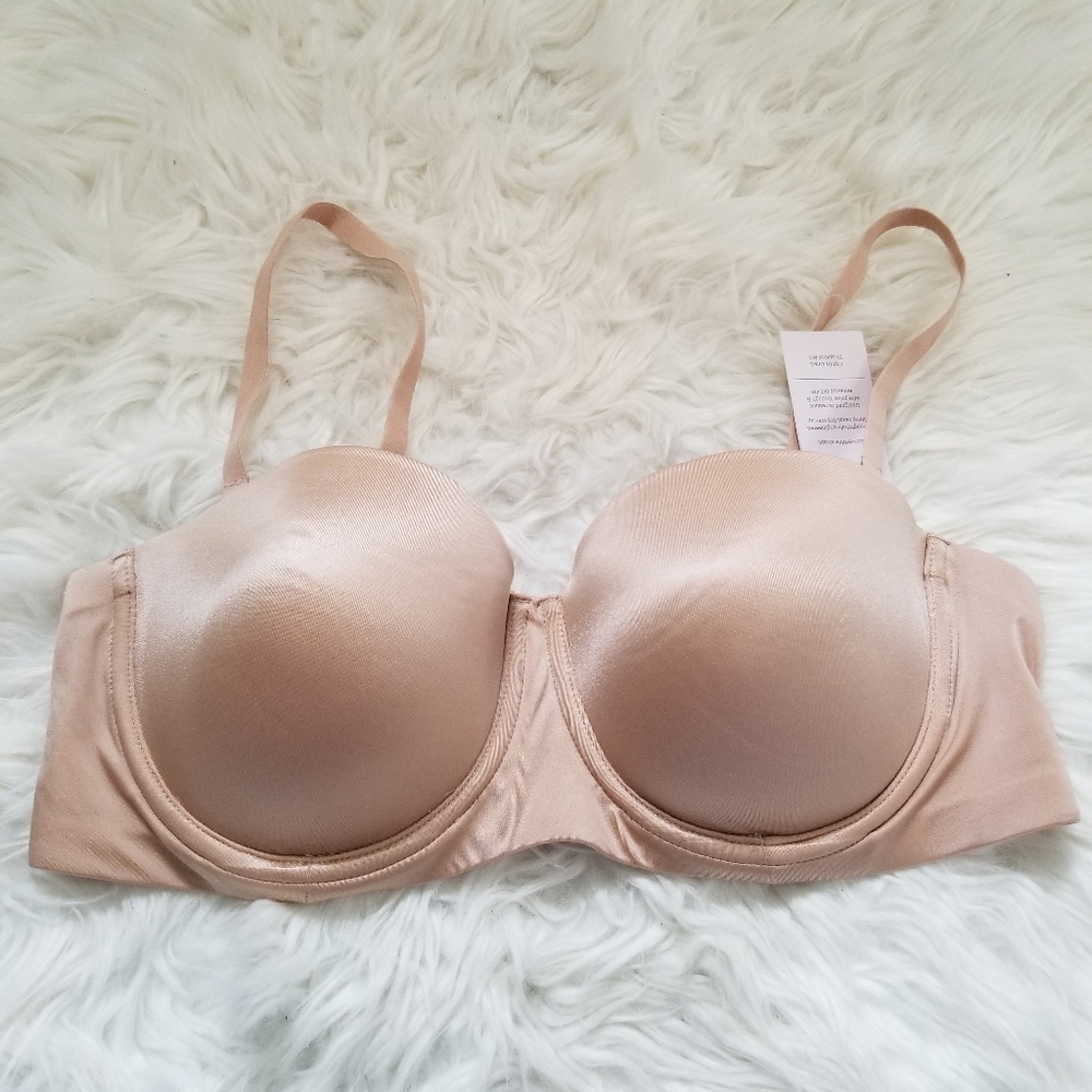 Auden Wear Your Way Pearl Tan Bra 38C  NWT!!!!